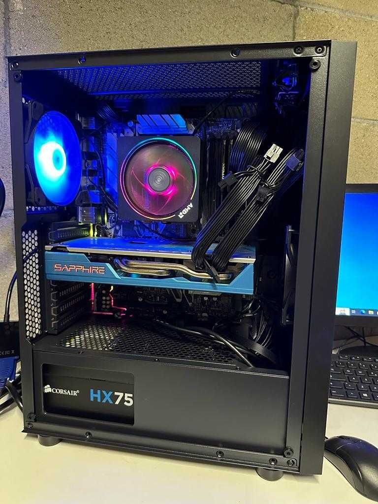 Vand PC Ryzen 7 2700x + ASUS PRIME X370-PRO + Sapphire RX580