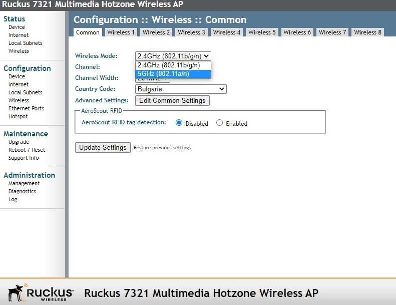 Ruckus ZoneFlex 7321 Access Point