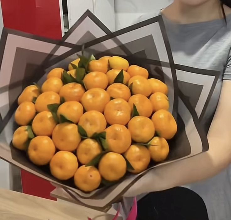 Букет из мандаринов