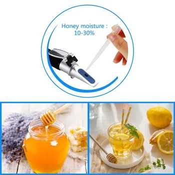REFRACTOMETRU apa/Miere 10-30%, Must Bere/Vin/Suc 0-32% BRIX, cu ATC