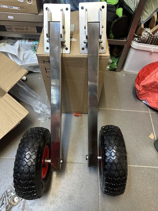 Accesorii barca, roti si scaun