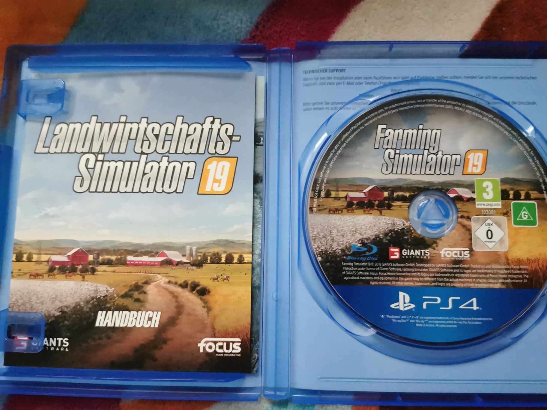 Farming simulator 19  Sony PlayStation 4