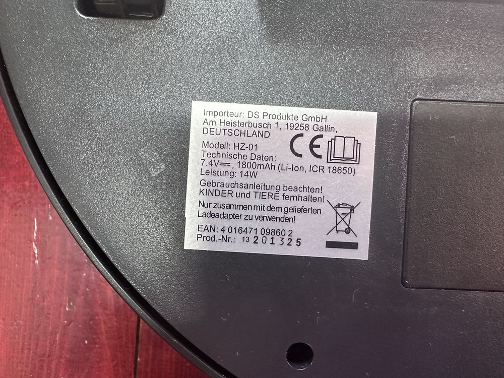 Прахосмукачка робот Cleanmaxx
