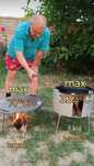 Disc grătar + Vântuleac (paravânt). Să poți găti oricând ai chef!