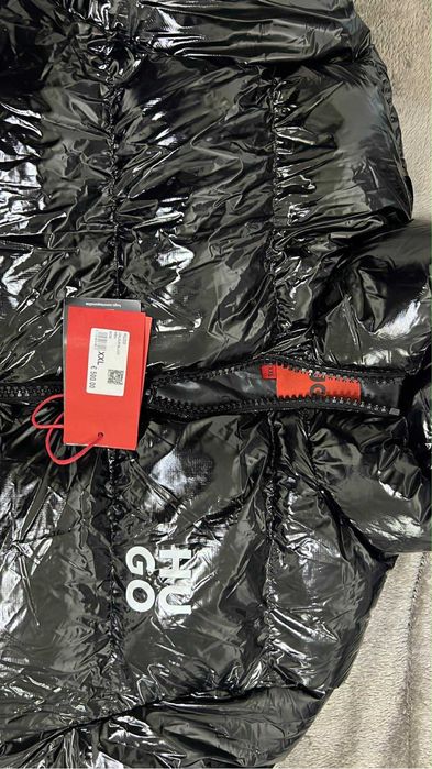 Geacă Hugo Boss puffer bărbați lucioasă premium – iarnă groasă – XXL