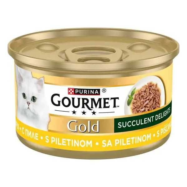 Hrană umedă pentru pisici Gourmet Gold Succulent Delights