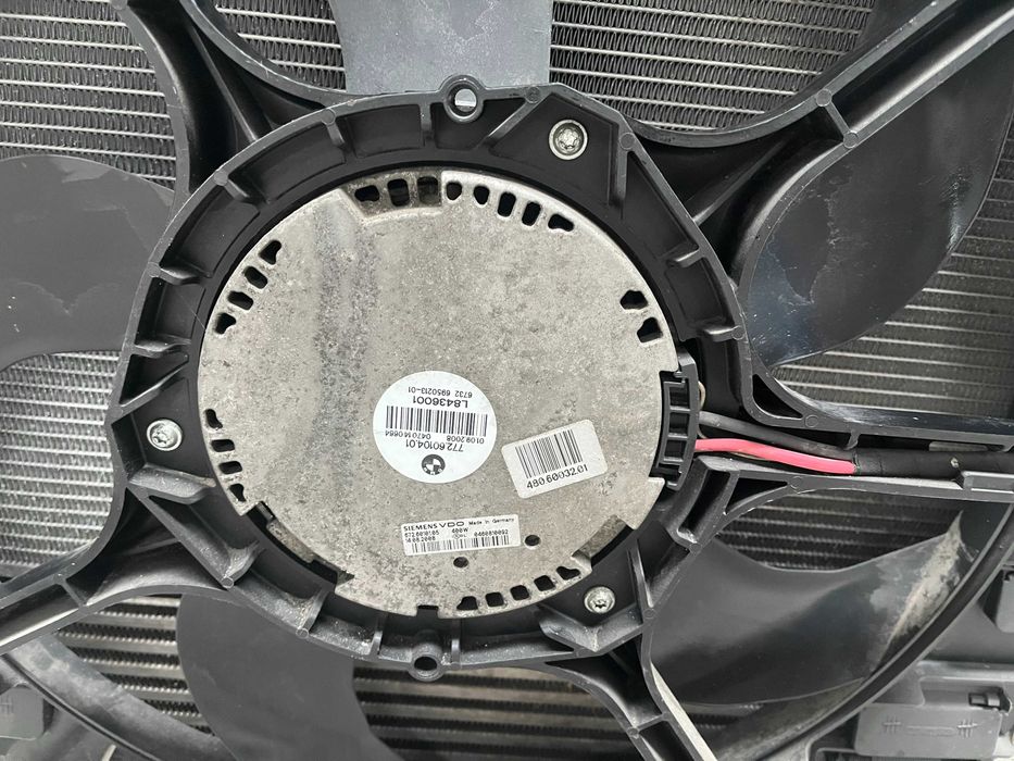 Радиатори и перка BMW E60 520d комплект