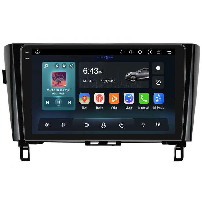 Navigatie Android Dedicata Nissan Qashqai J11, X Trail T32, Carplay
