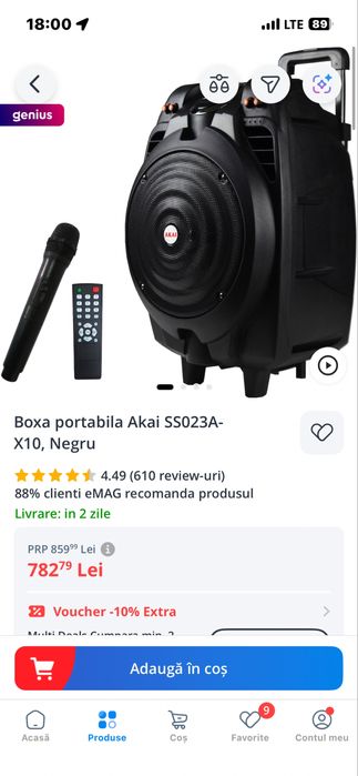 Boxa Akai SS023A-X10