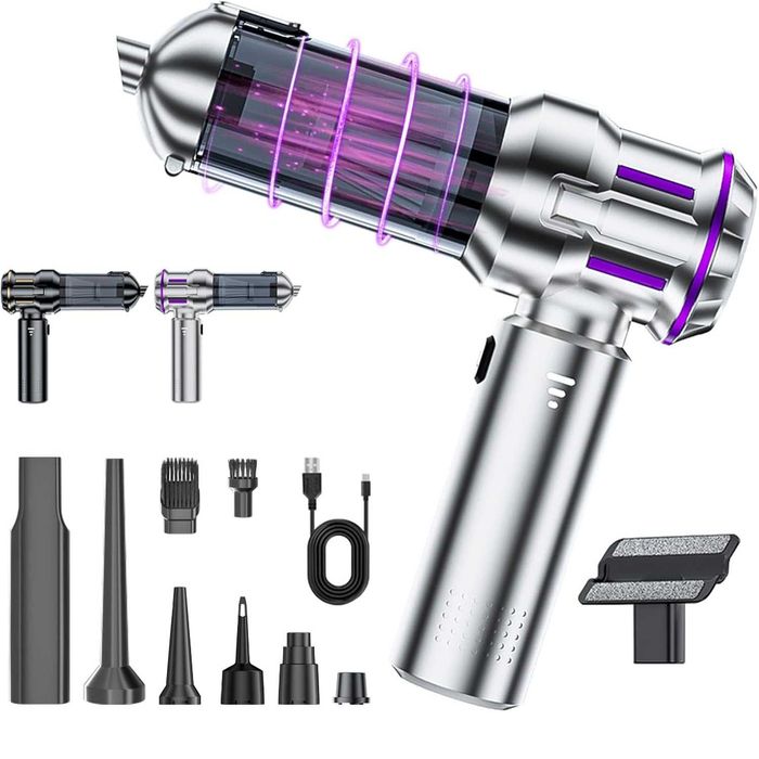 Aspirator auto extrem de puternic/ functie tragere-suflare-umflare