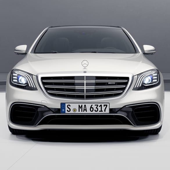 Мерцедес С63 АМГ пакет фейслифт S63 S65 AMG face брони решетка W222