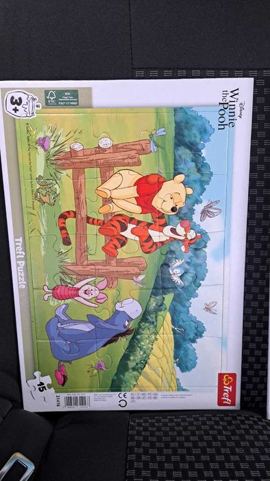 Set 3 puzzle (Paw Patrol, PeppaPig, Winnie the Pooh