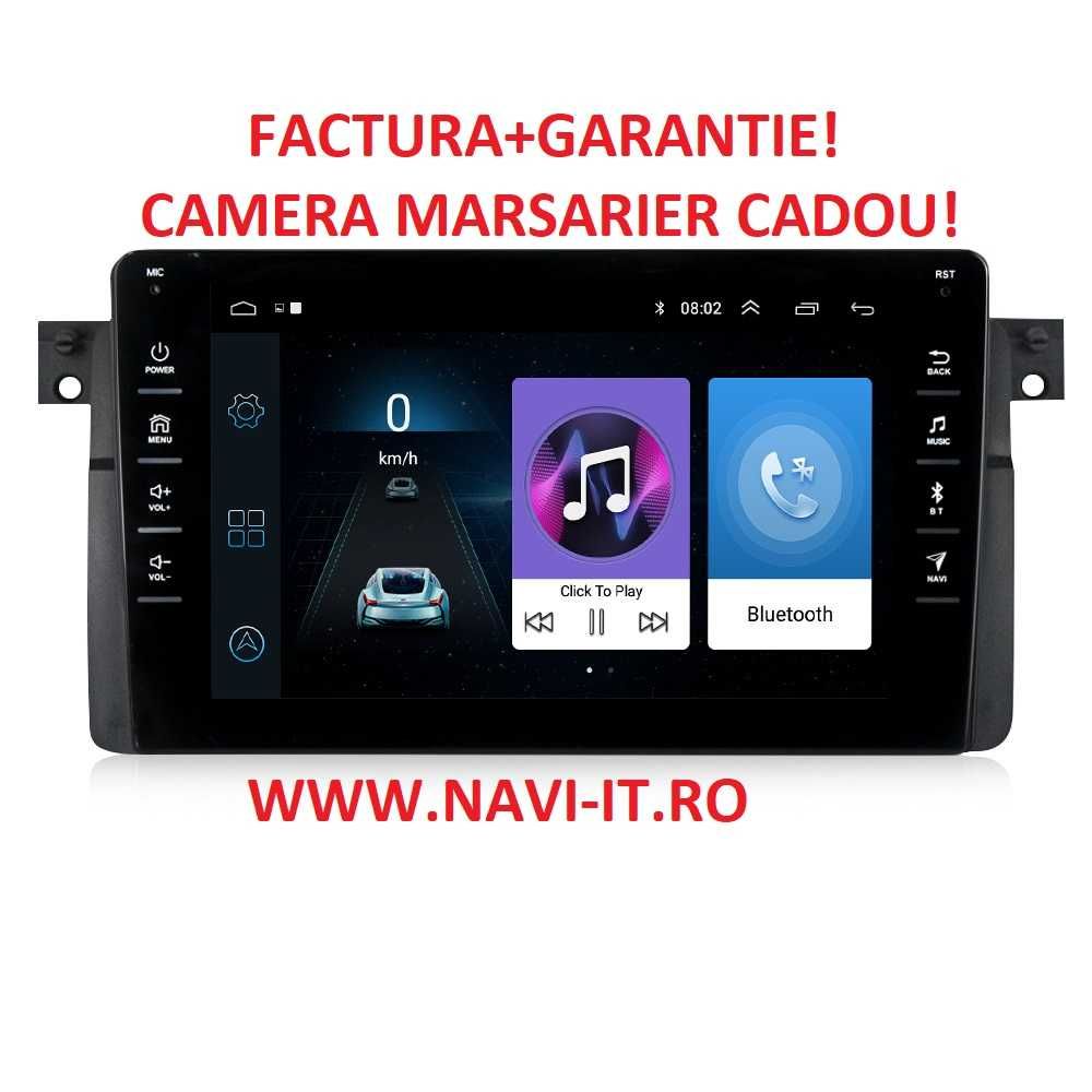 Navigatie NAVI-IT, BMW E46 1GB RAM 16GB ROM, Display 8 Inch, Bluetooth