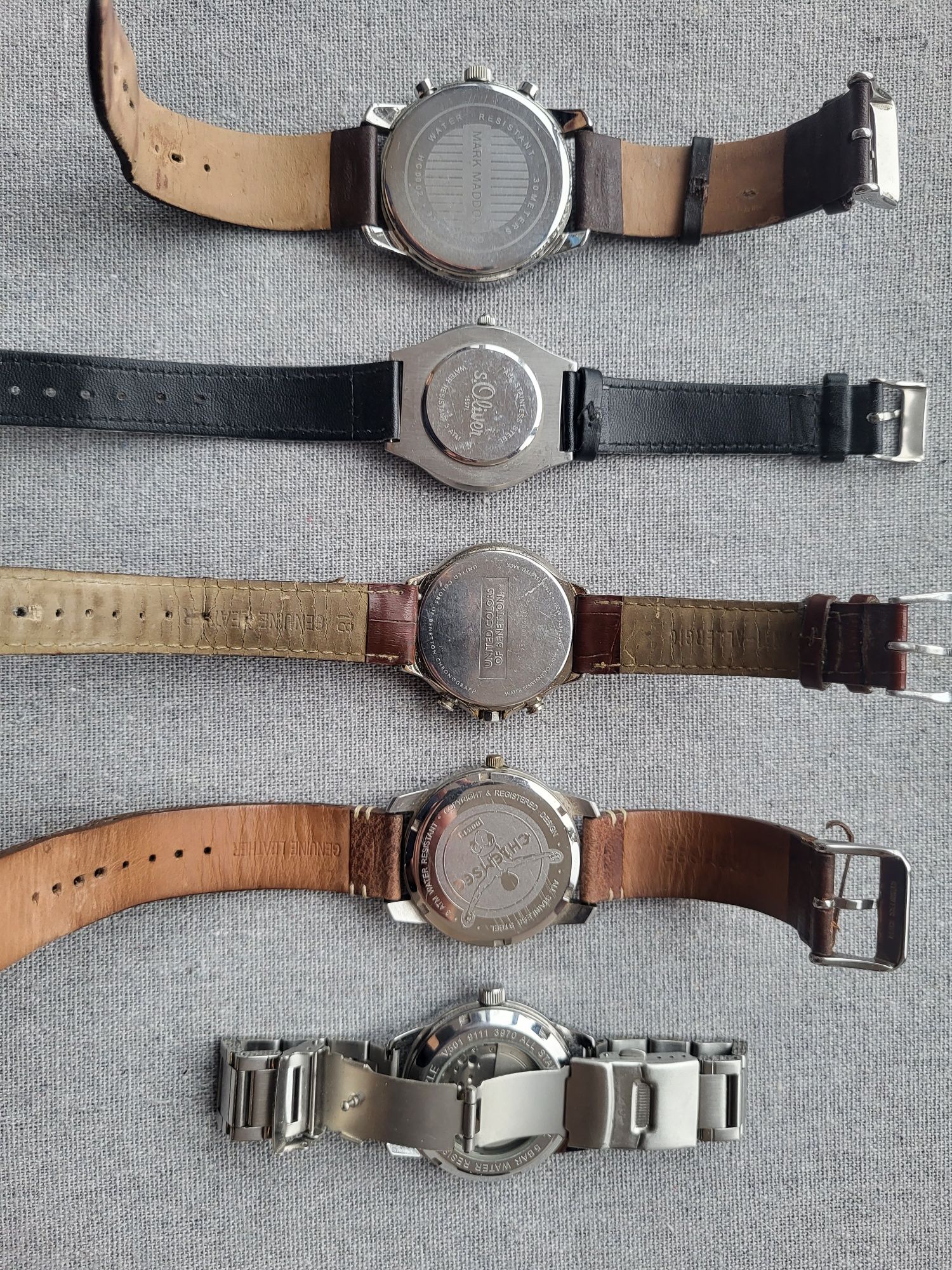 Lot ceasuri rare Kienzle S'oliver Chiemsee United C. Benetton etc