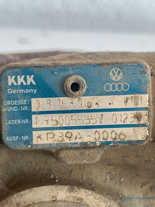 Turbină SEAT CORDOBA III 6L2 2002 - 2009 1.9 TDI ATD, AXR, BMT, SEAT IBIZA IV 6L1 2002 - 2009 1.9 TDI ATD, AXR, BMT, VOLKSWAGEN GOLF IV 1J1 1997 - 2007 1.9 TDI ATD, AXR 03S253016L