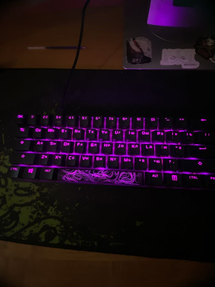 Игровая клавиатура HyperX Alloy Origins 60, Red Switch