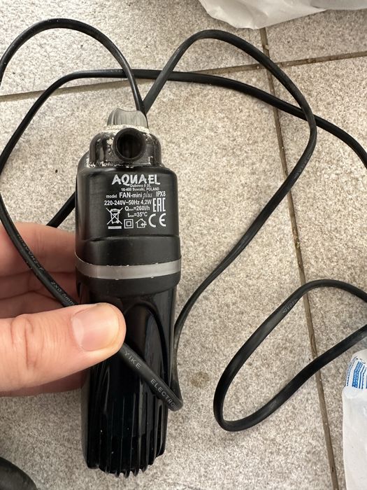 Filtru acvariu Jewel XL intern si filtru cascada hranitor automat