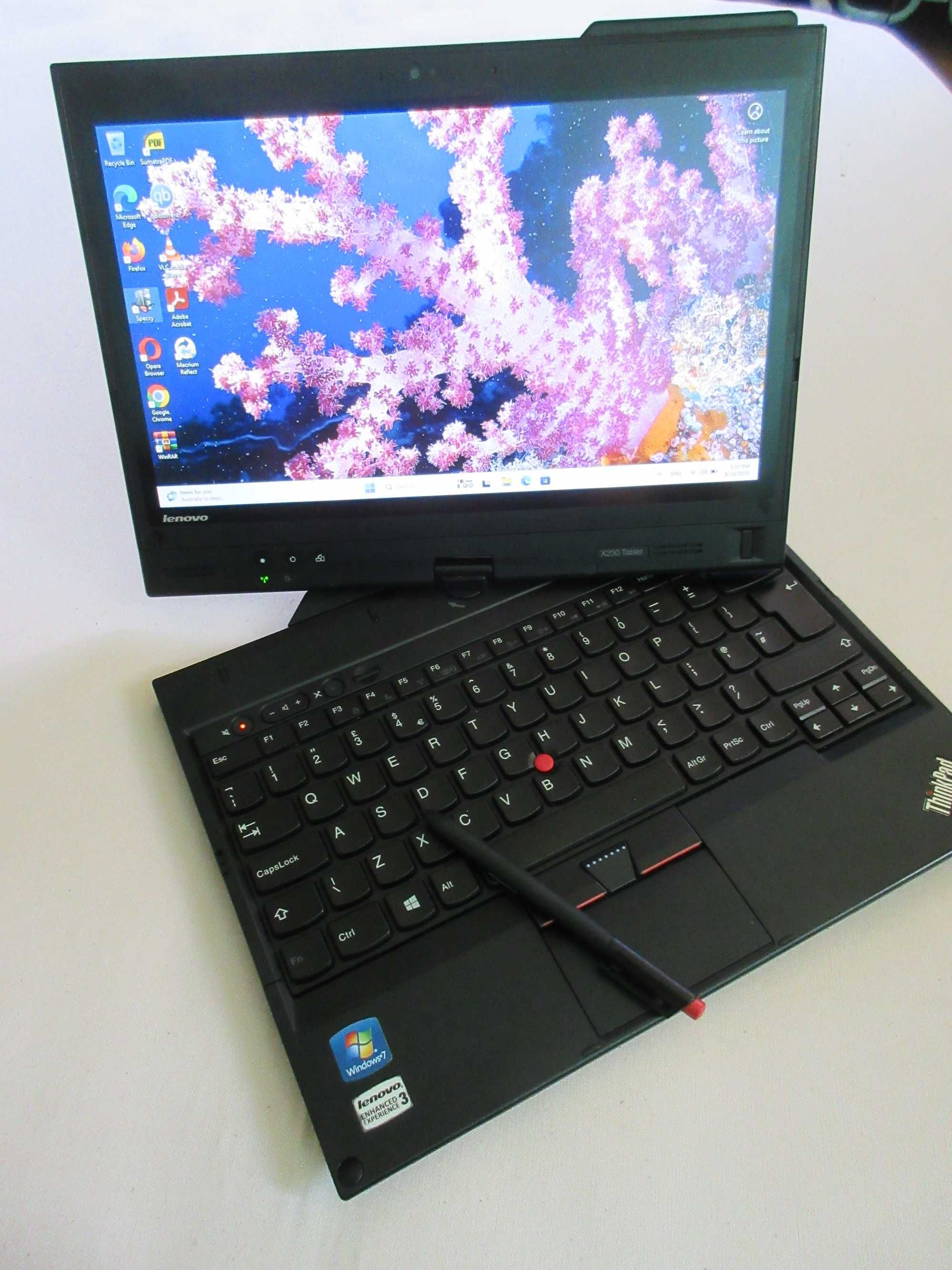 Лаптоп Lenovo X230T, i5-3320M, 8GB ram, 250GB SSD