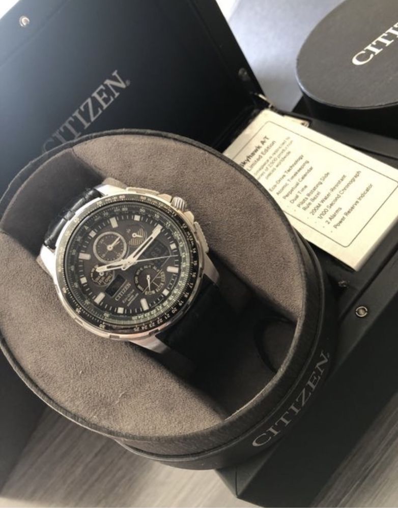 Citizen Eco-Drive SkyHawk A-T Limited Edition / Прочетете описанието /