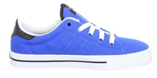 40 2/3_Adidasi originali Adidas_din panza_albastru_in cutie_Oferta