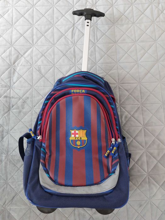 Ghiozdan tip Troller / FC Barcelona