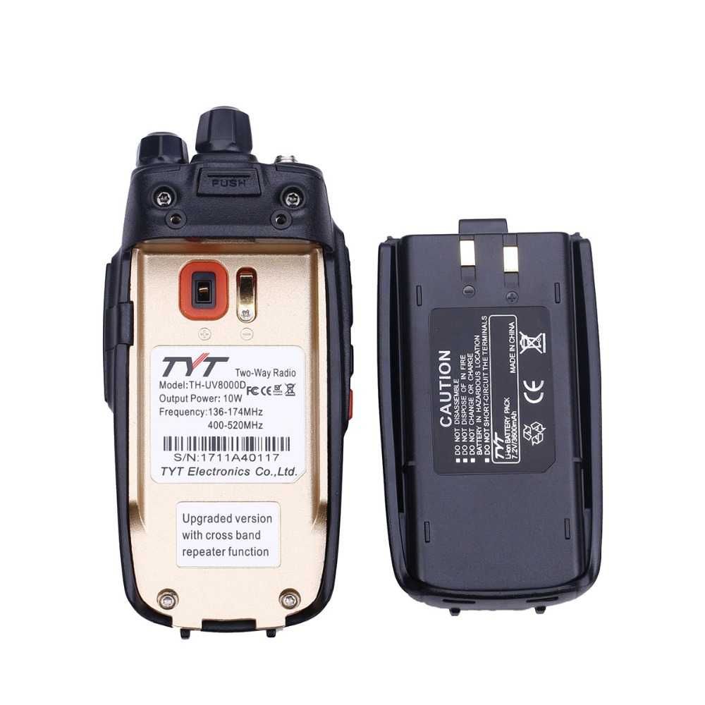 TYT TH-UV8000D 10Watts радиостанции