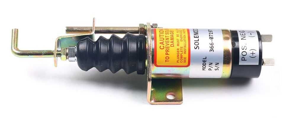 Соленоид магнитен винтил за дизелов мотор агрегат Lister Petter НОВО!!