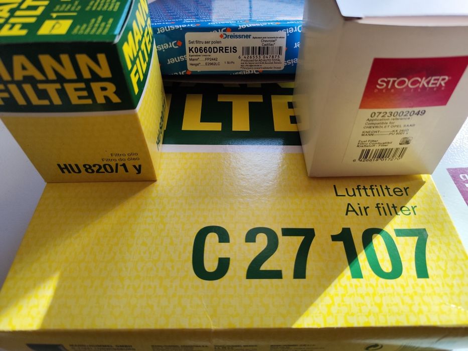 Filtre Opel Astra J 1,7 CDTI