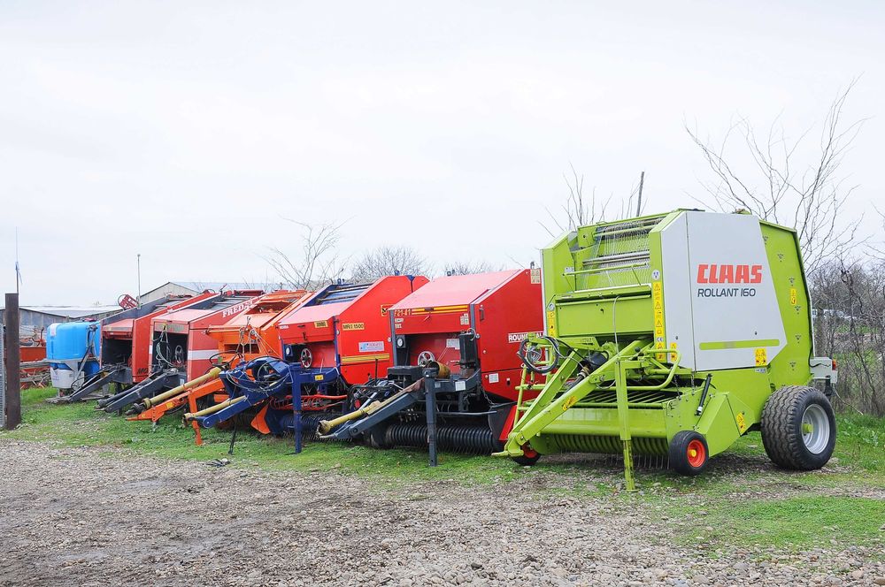 Presa de balotat Claas Rollant 160 Balotiera baloti rotunzi cilindrici
