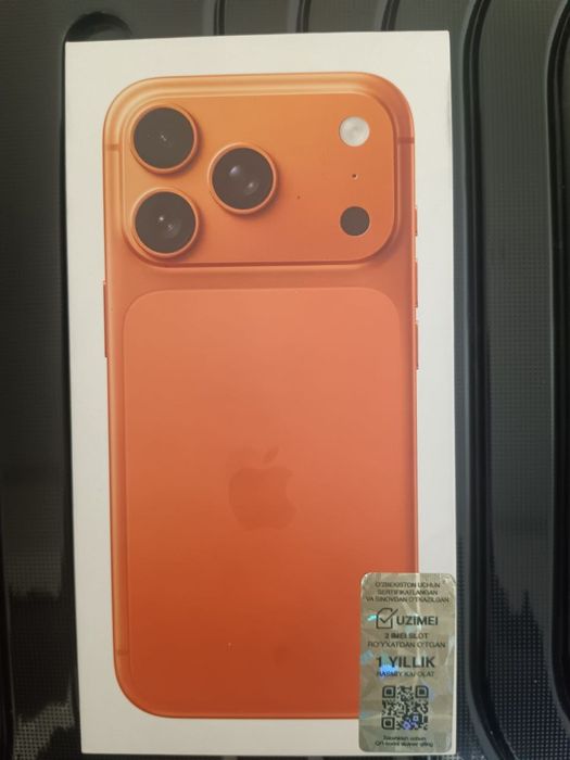 Айфон 17 про янги Коробка