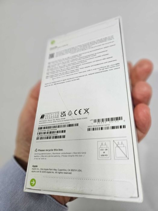 IPhone 16e, 512Gb, sigilat la cutie, 1  an Garantie.