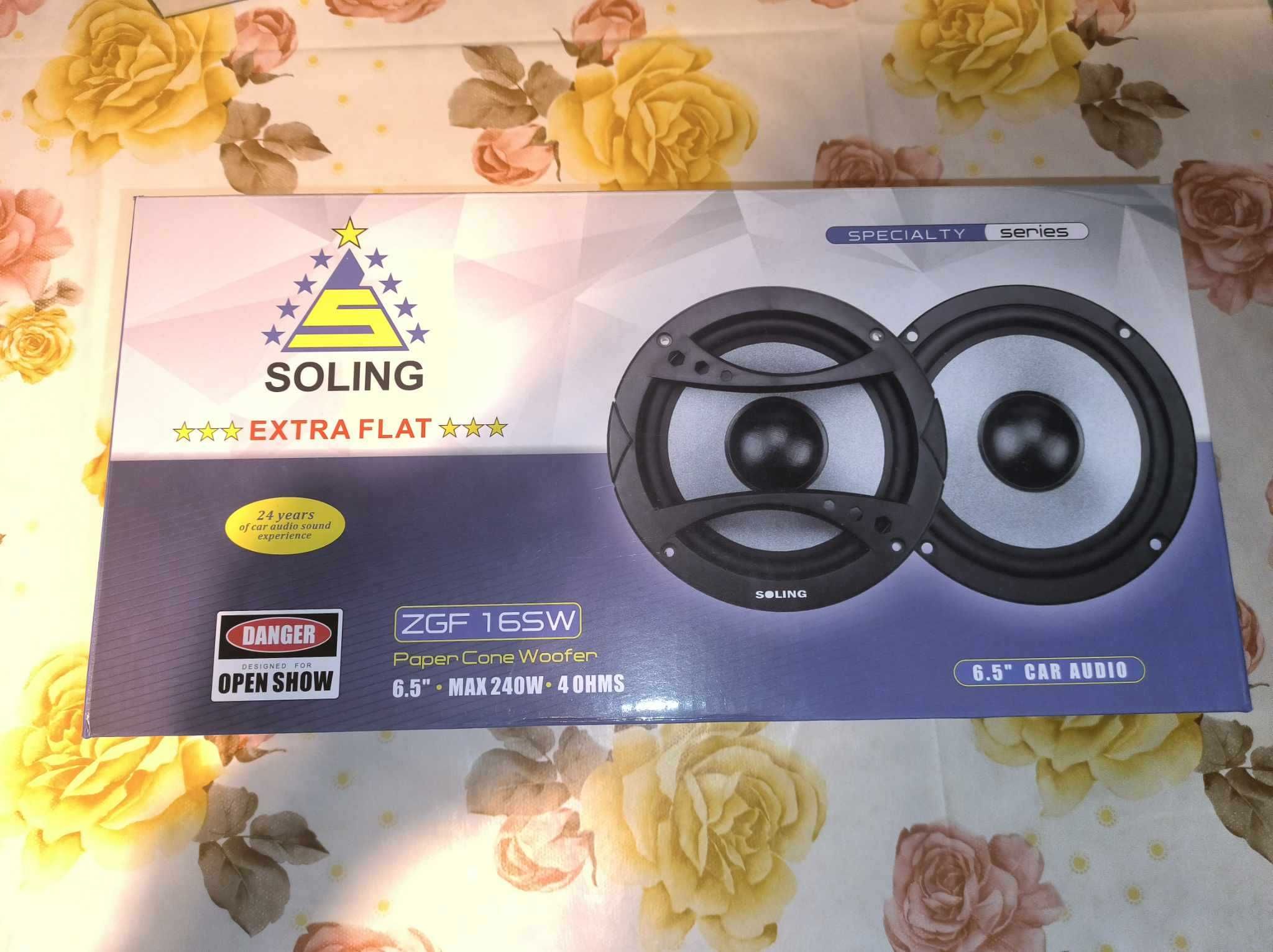 Авто говорители Dax Soling ZGF-165 6.5" Woofer и WS-1010TW 4"
