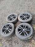 Set jante aliaj negre vw audi seat 5x112 r16