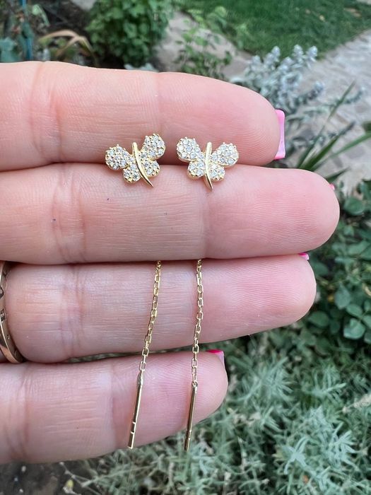 Argint placat cu aur 14k