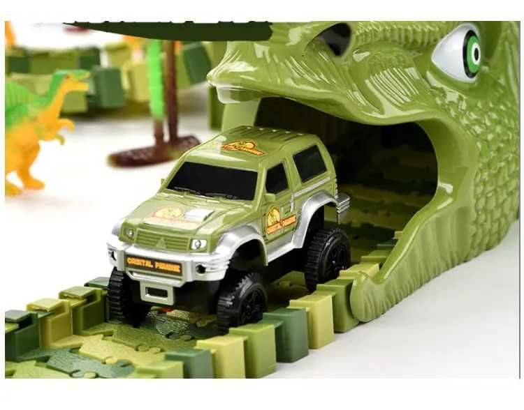 Детски Комплект с Динозаври Релси – 140 части ! Детска настолна игра !