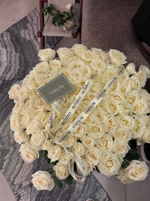 Продам свежие метровые розы 101 от ROMEO