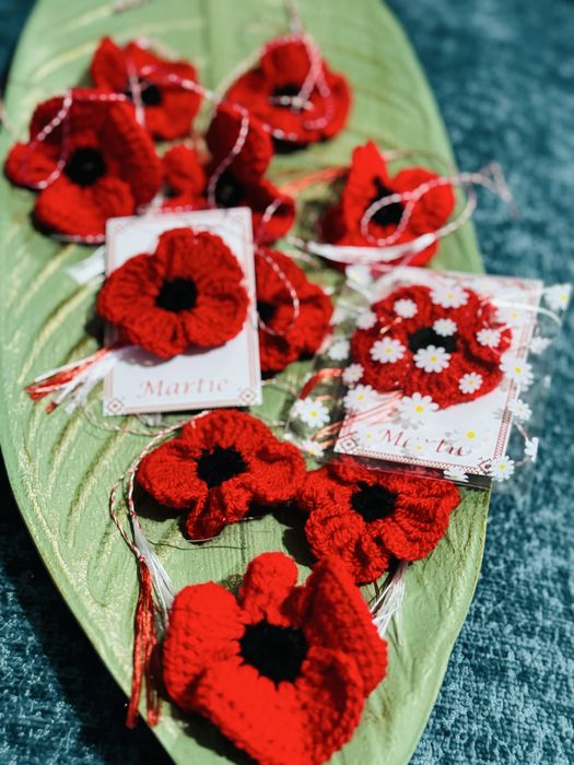 Martisoare realizate manual