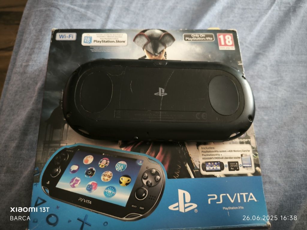 Ps Vita Slim с много игри и в перфектно състояние