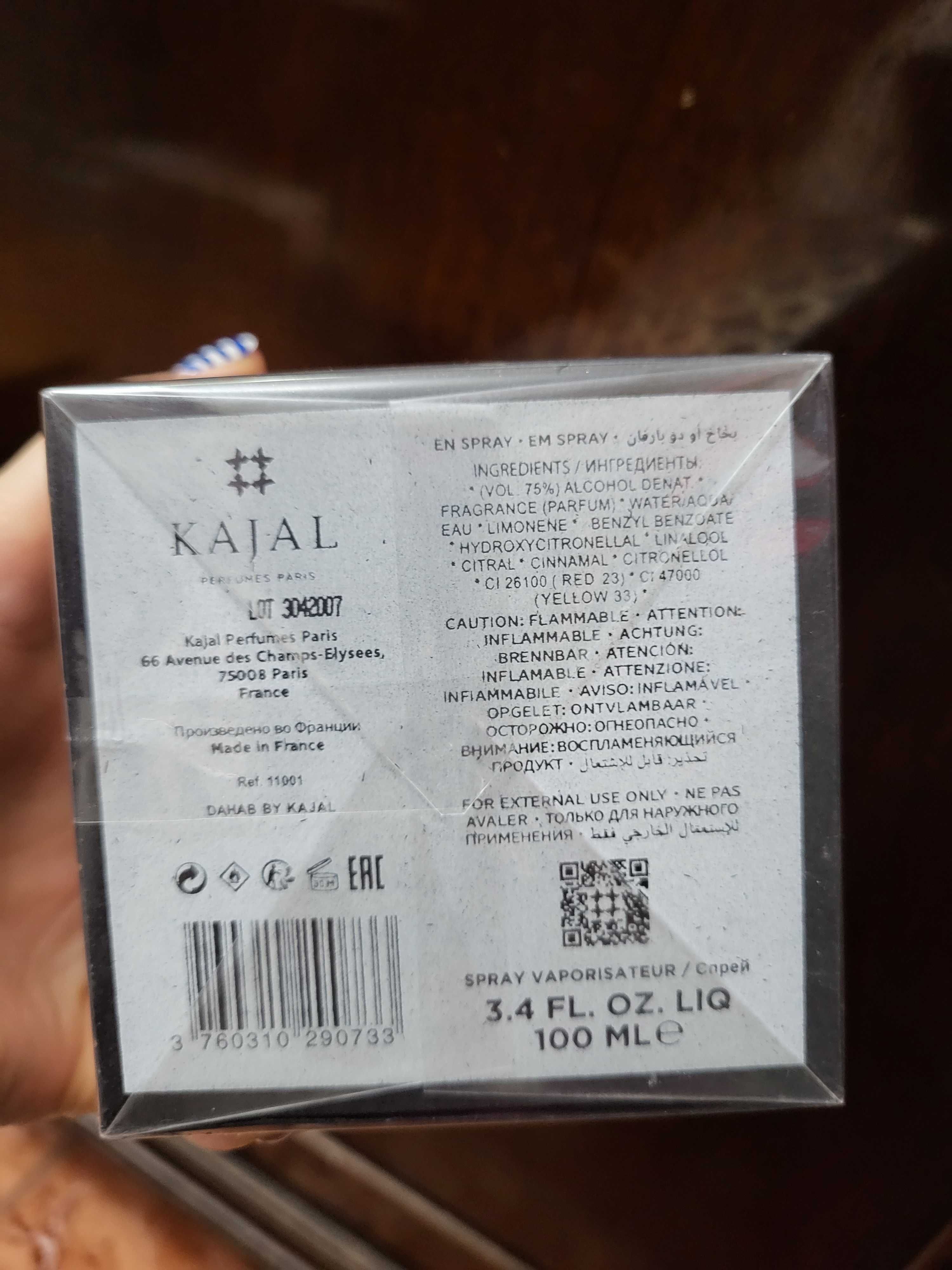 Parfum Dahab Kajal, 100 ml, Sigilat