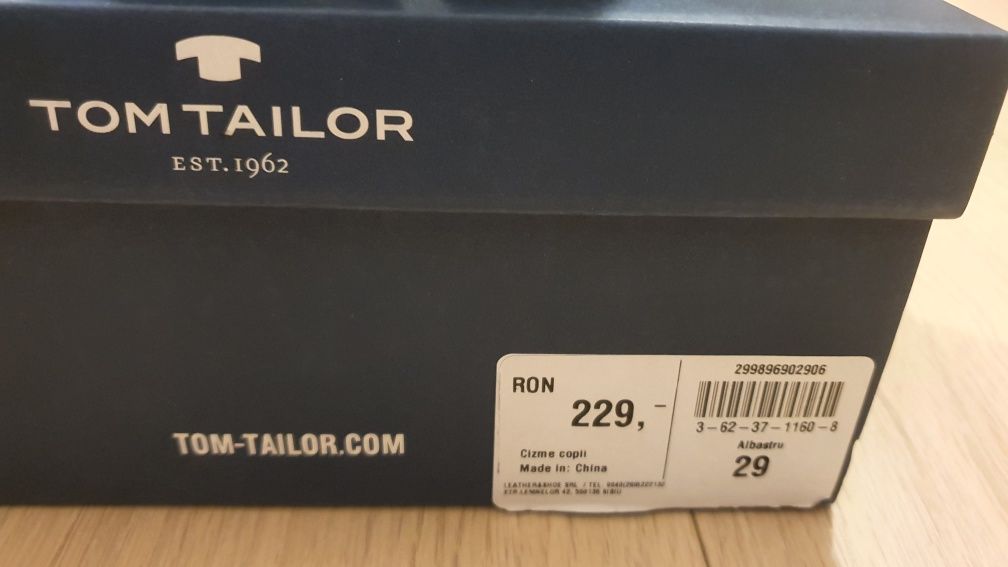 TOM TAILOR cizme fete îmblănite nr 29 poze reale Curier OLX