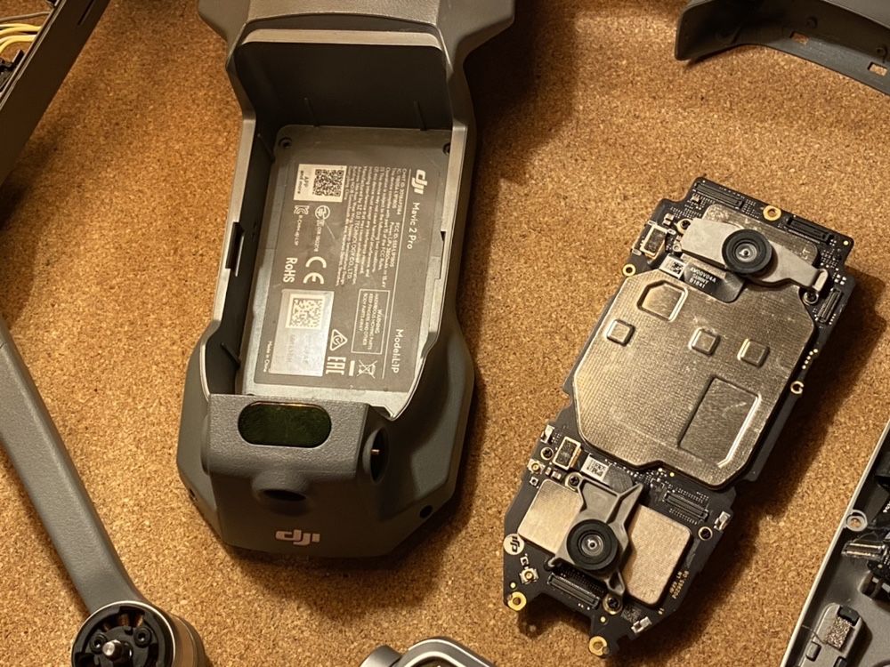 Piese Dji mavic 2 pro placa de baza ghimbal camera merg si la zoom