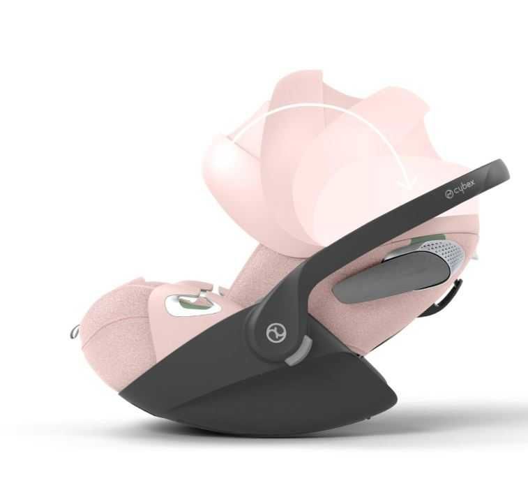 Scoica auto Cybex Platinum Cloud T Plus i-Size, 0-24 luni - Peach Pink
