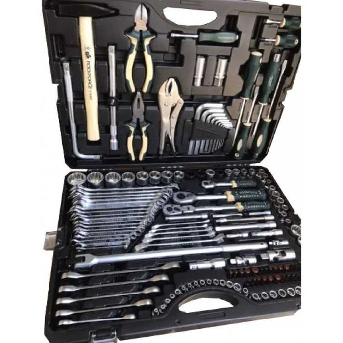 НЕМСКО RockFORCE Premium Гедоре 142 + 6 Части + Подарък ЛЕД ФЕНЕР