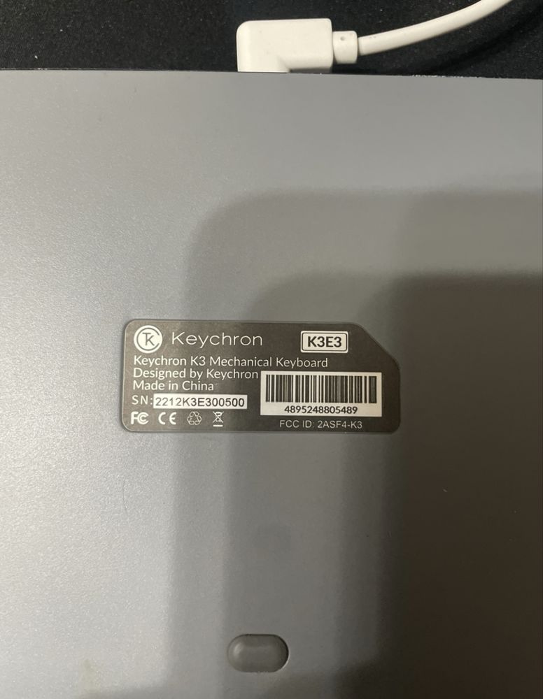 Клавиатура Keychron K3 K3E3
