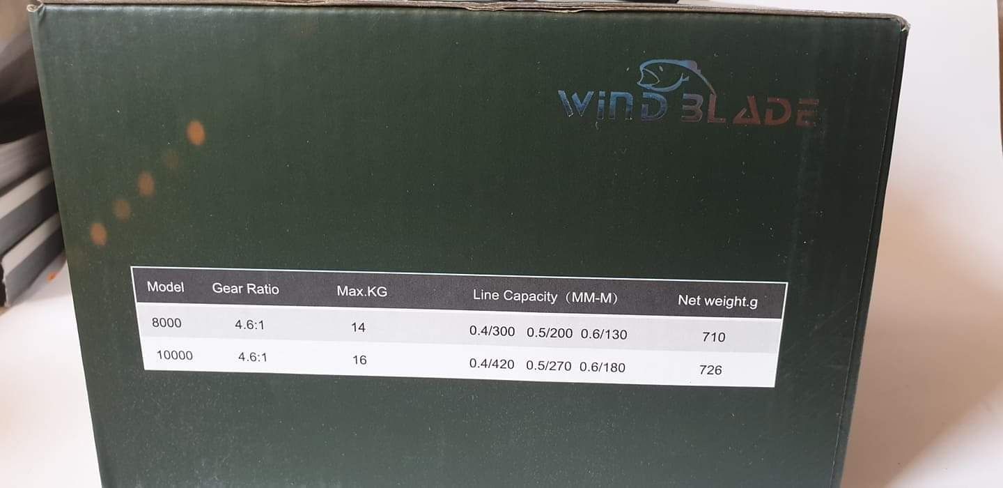 Шаранджийска Макара Wind Blade 8000/10 000