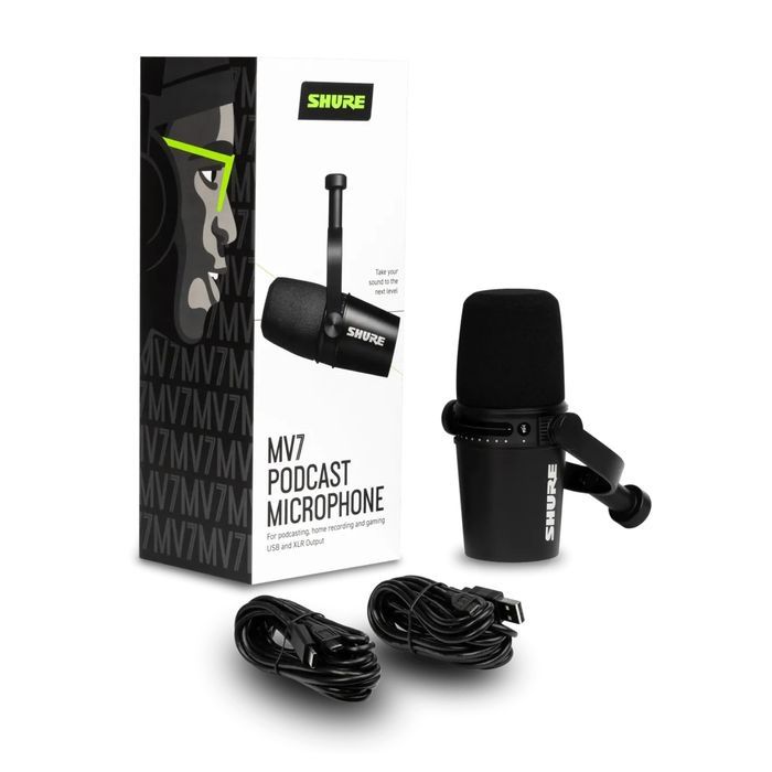SHURE MV7 | podcast microphone | подкастный микрофон