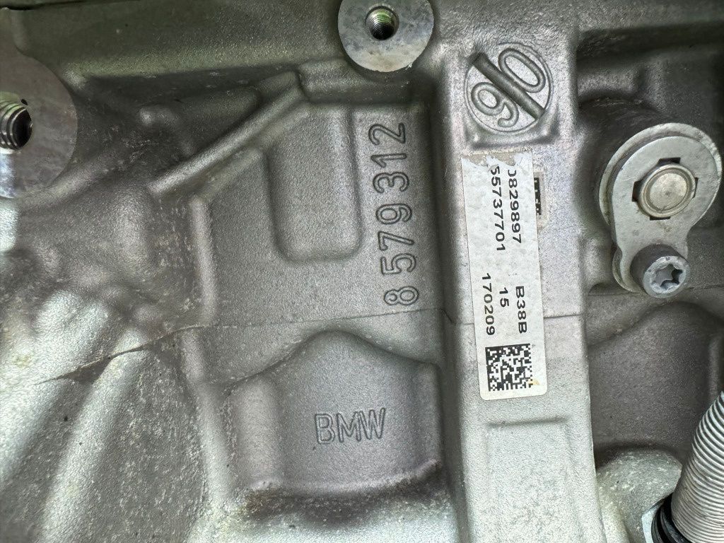 MOTOR COMPLET B38B15A BMW 1.5 BENZINA 136 HP / 100 kW 2015 - 2019 COD: B38B15A