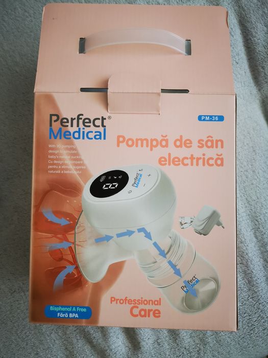 Pompă de sân electrică cu acumulator