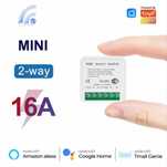 Tuya Smart WiFi 16A мини-превключвател без енергиен отчет
