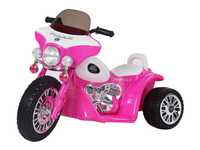 Motocicleta electrica pentru copii, POLICE JT568 35W STANDARD #Roz